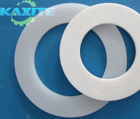 ปะเก็น PTFE Pure ส่งเป็นตัวอย่างสำหรับลูกค้าชาวอิตาลีรอให้ DHL มารับสินค้า